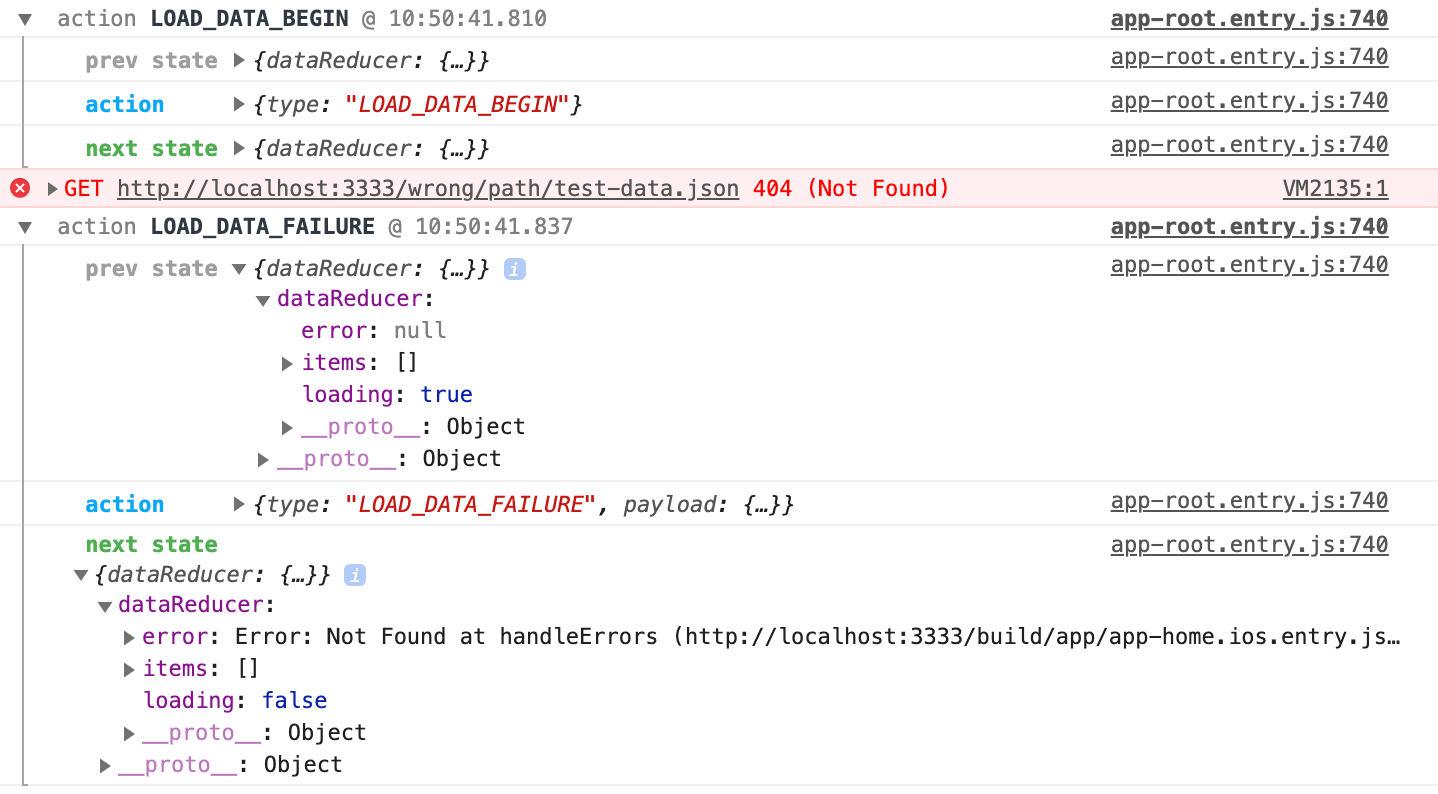 redux-logger showing unsuccessful data load redux-logger showing unsuccessful data load