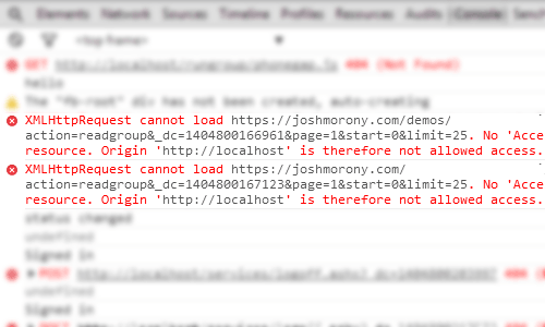 How To Solve Cross Origin Access Problems In Sencha Touch