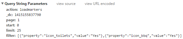 Filter Parameters