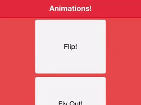 Ionic 2 Flip Animation