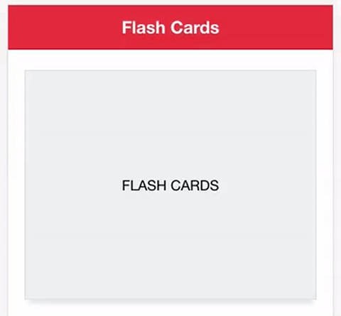 Flash Card Component in Ionic 2