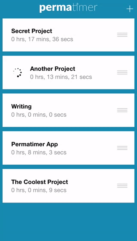 Time Tracking Ionic 2 App
