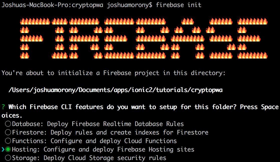 Firebase CLI