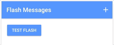Flash Messages in Ionic