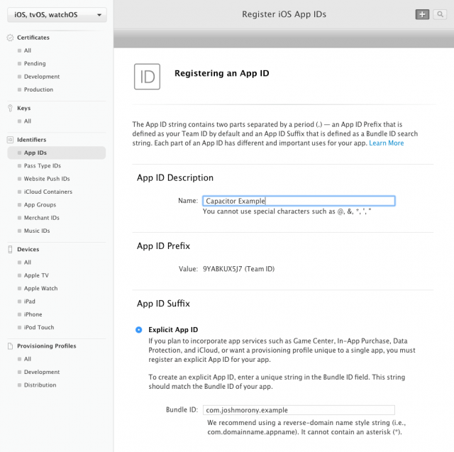 Deploying Capacitor Applications to iOS (Development & Distribution ...