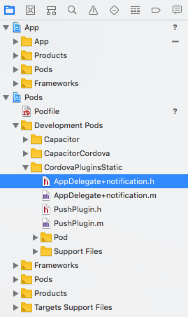 XCode App File Structure